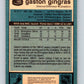 1981-82 O-Pee-Chee #182 Gaston Gingras Canadiens 6475