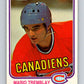 1981-82 O-Pee-Chee #192 Mario Tremblay Canadiens 6485