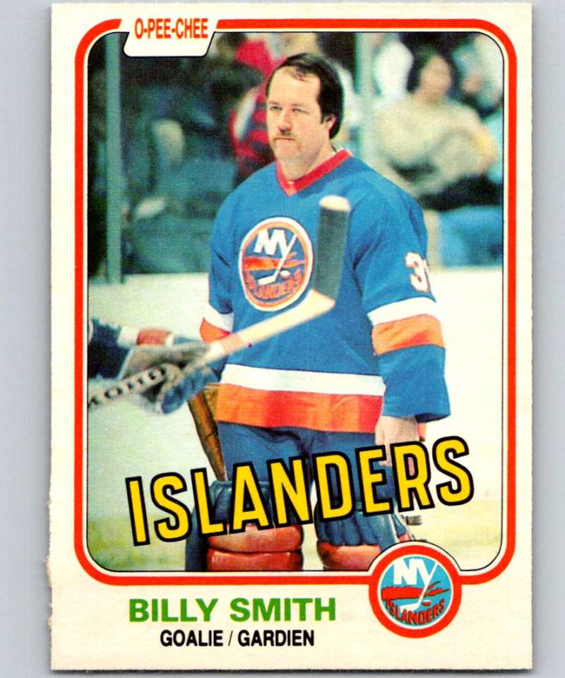 1981-82 O-Pee-Chee #207 Billy Smith NY Islanders 6500