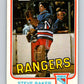 1981-82 O-Pee-Chee #231 Steve Baker NY Rangers 6524