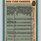 1981-82 O-Pee-Chee #237 Anders Hedberg NY Rangers TL 6530