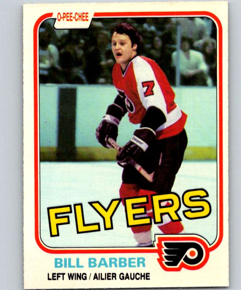 1981-82 O-Pee-Chee #238 Bill Barber Flyers 6531