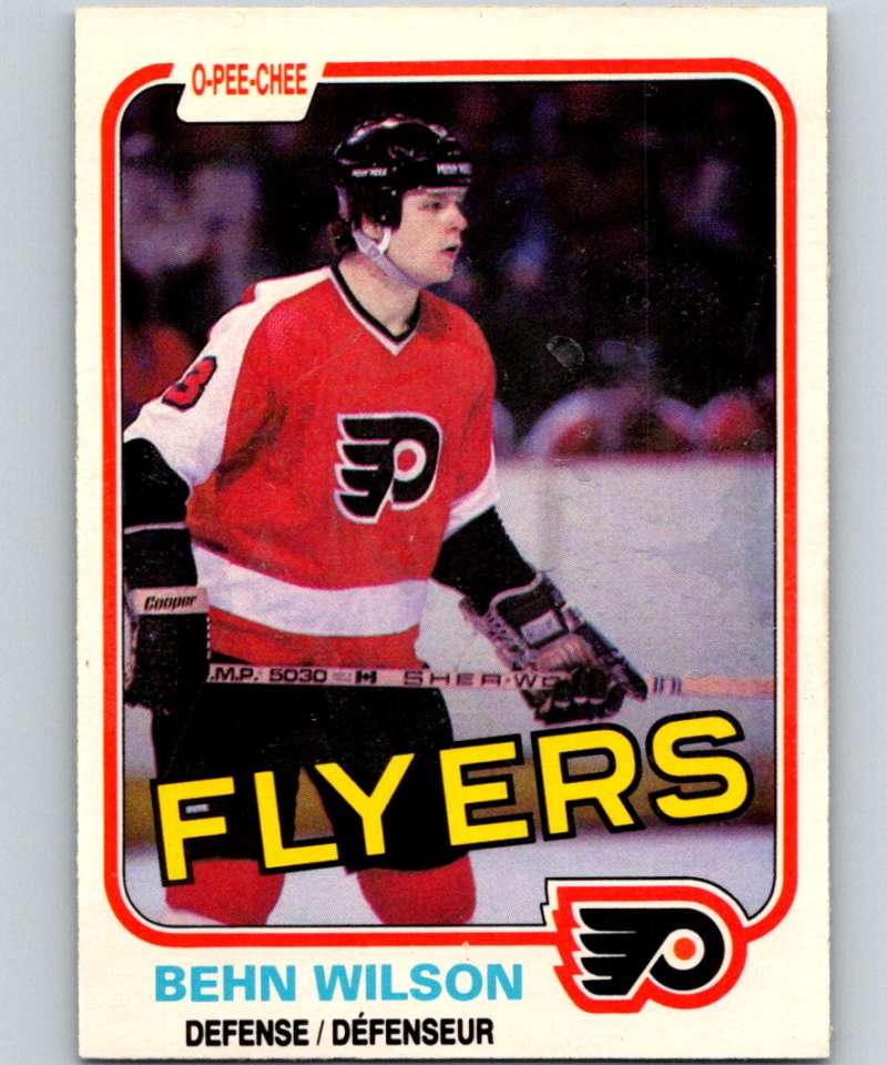1981-82 O-Pee-Chee #239 Behn Wilson Flyers 6532