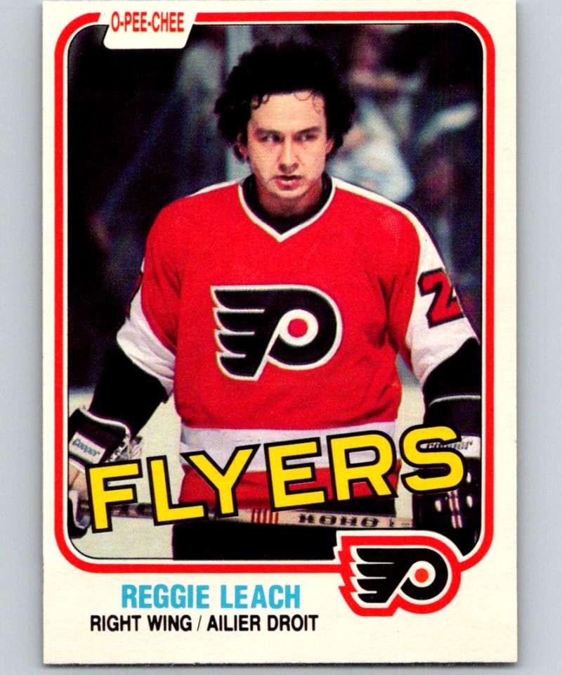 1981-82 O-Pee-Chee #243 Reggie Leach Flyers 6536