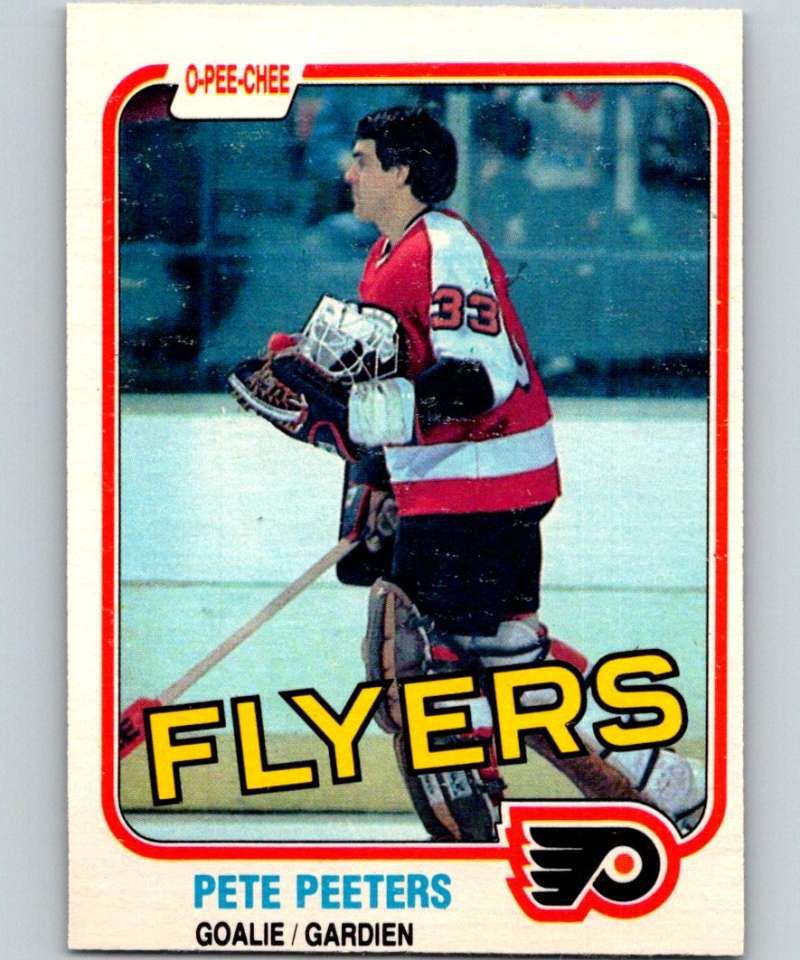 1981-82 O-Pee-Chee #245 Pete Peeters Flyers 6538