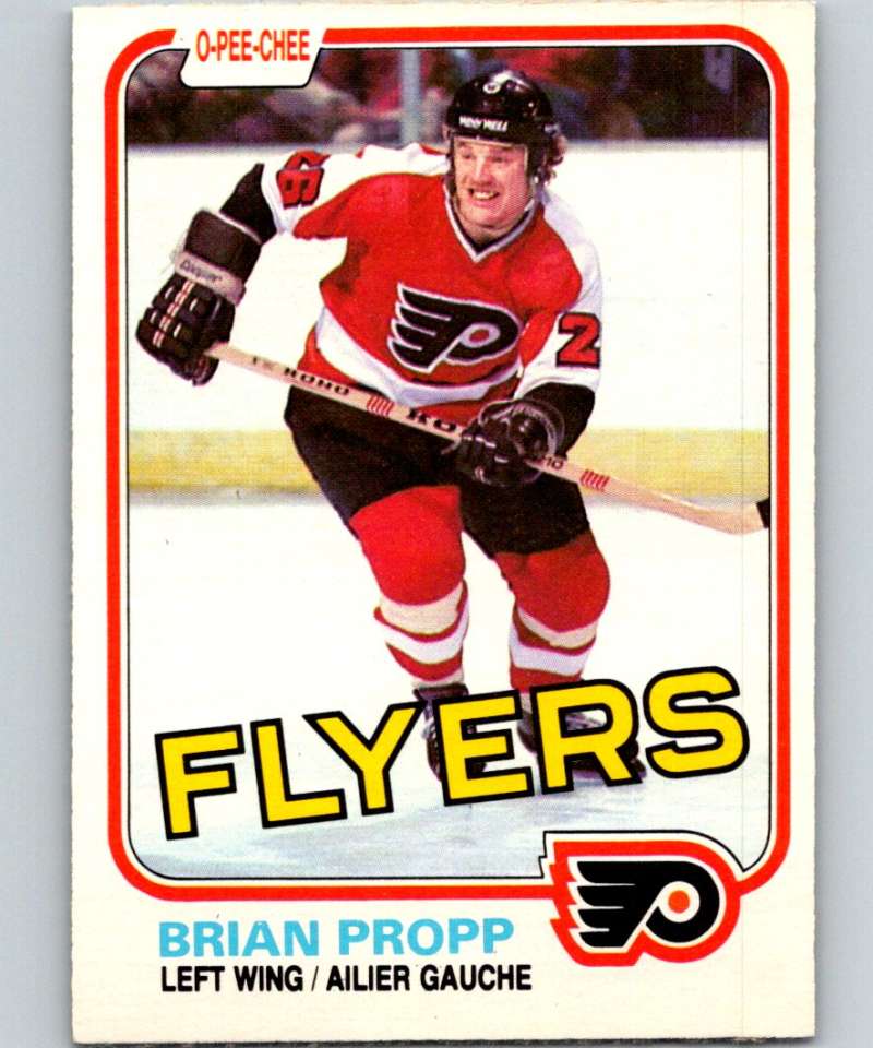 1981-82 O-Pee-Chee #246 Brian Propp Flyers 6539