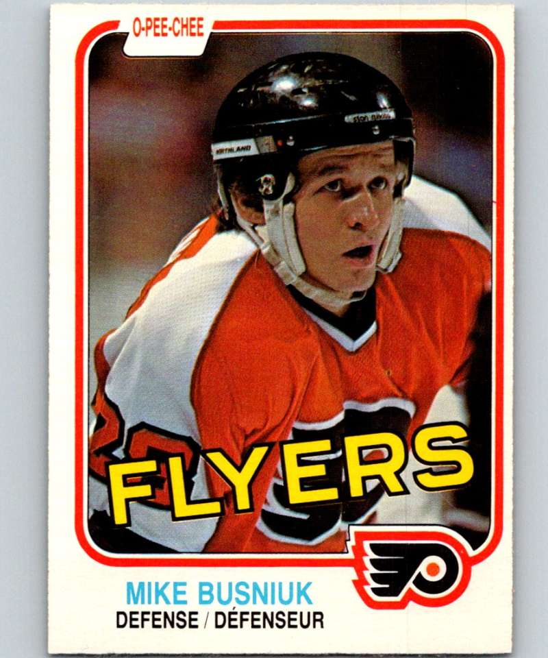 1981-82 O-Pee-Chee #249 Mike Busniuk Flyers 6542