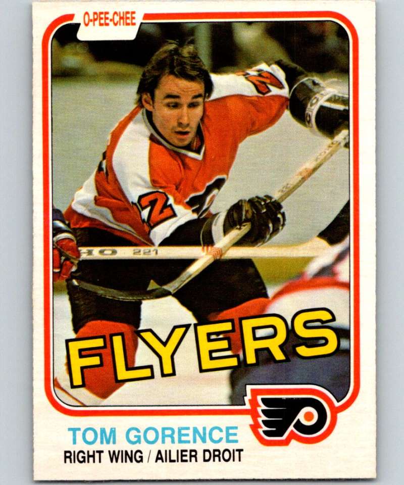 1981-82 O-Pee-Chee #250 Tom Gorence Flyers 6543