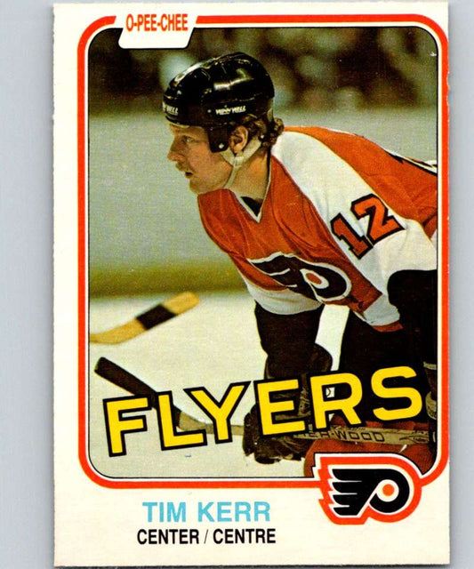 1981-82 O-Pee-Chee #251 Tim Kerr RC Rookie Flyers 6544 Image 1
