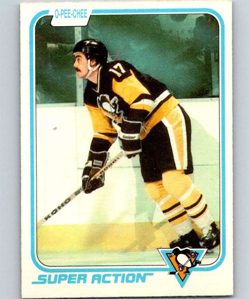 1981-82 O-Pee-Chee #260 Rick Kehoe Penguins 6553
