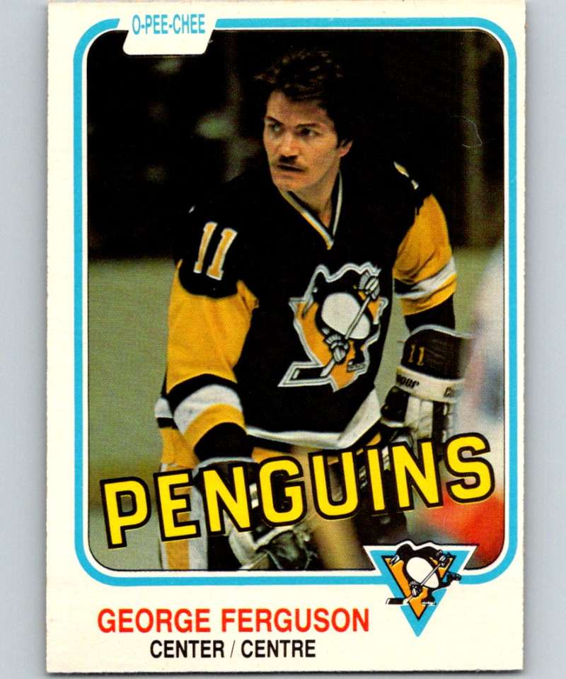 1981-82 O-Pee-Chee #262 George Ferguson Penguins 6555