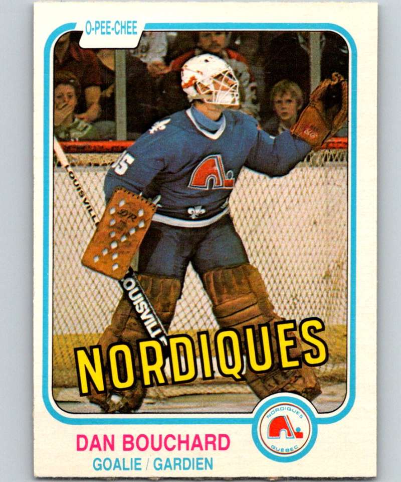 1981-82 O-Pee-Chee #270 Dan Bouchard Nordiques 6563