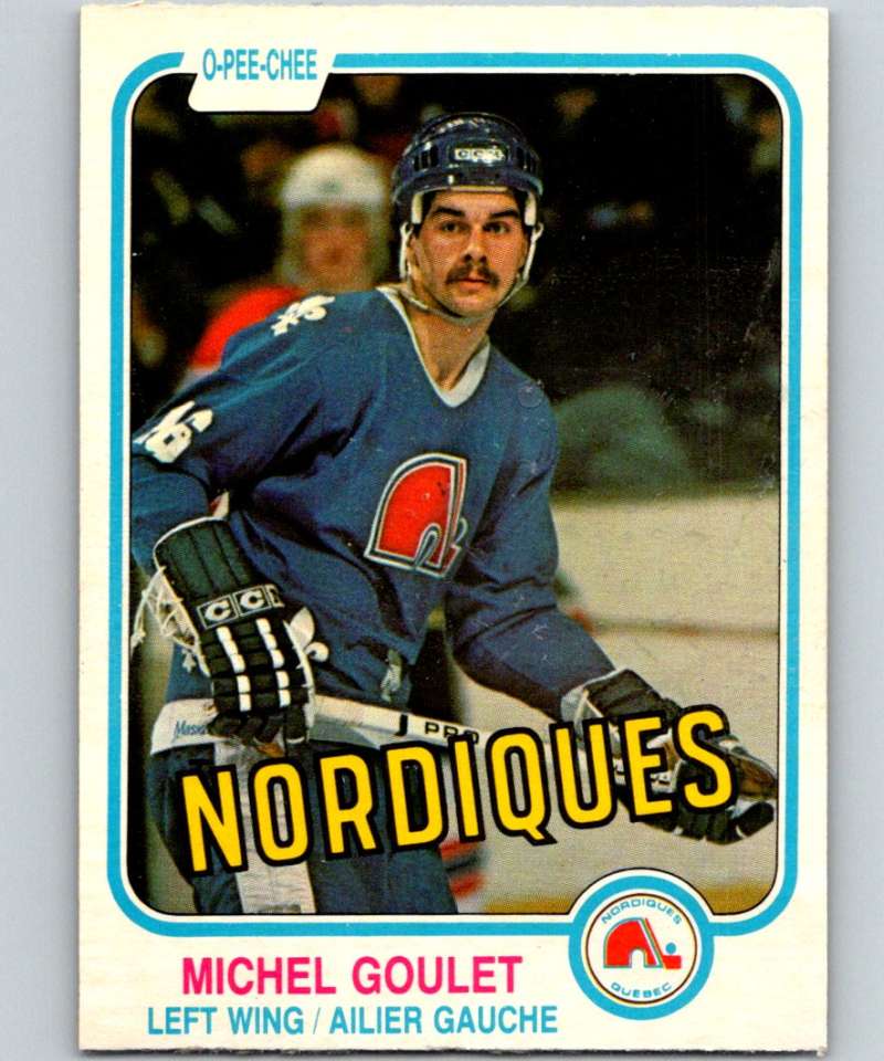 1981-82 O-Pee-Chee #275 Michel Goulet Nordiques 6568