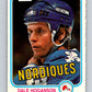 1981-82 O-Pee-Chee #276 Dale Hoganson Nordiques 6569