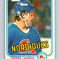 1981-82 O-Pee-Chee #278 Pierre Lacroix RC Rookie Nordiques 6571