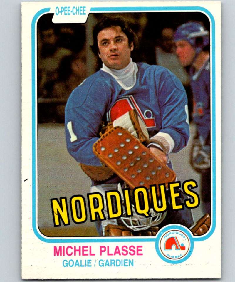 1981-82 O-Pee-Chee #281 Michel Plasse Nordiques 6574
