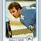 1981-82 O-Pee-Chee #284 Wally Weir Nordiques 6577