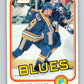 1981-82 O-Pee-Chee #293 Blake Dunlop Blues 6586