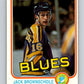 1981-82 O-Pee-Chee #302 Jack Brownschidle Blues 6595