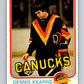 1981-82 O-Pee-Chee #337 Dennis Kearns Canucks 6630