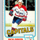 1981-82 O-Pee-Chee #348 Rick Green Capitals 6641