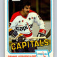 1981-82 O-Pee-Chee #356 Dennis Ververgaert Capitals 6649