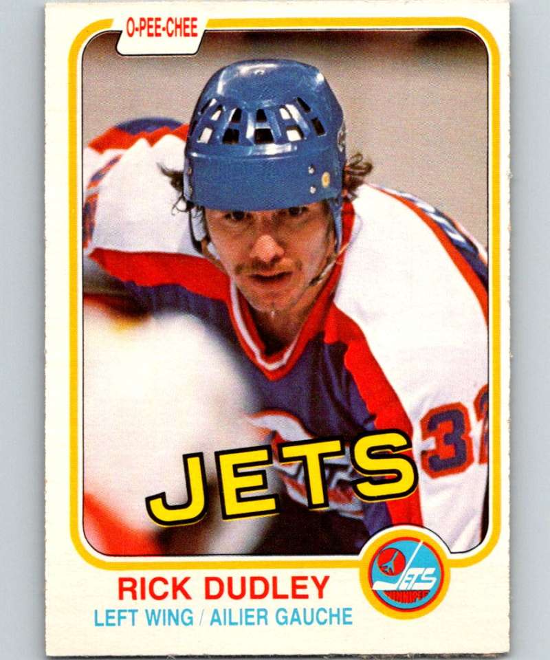1981-82 O-Pee-Chee #362 Rick Dudley Winn Jets 6655