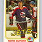 1981-82 O-Pee-Chee #363 Norm Dupont RC Rookie Winn Jets 6656
