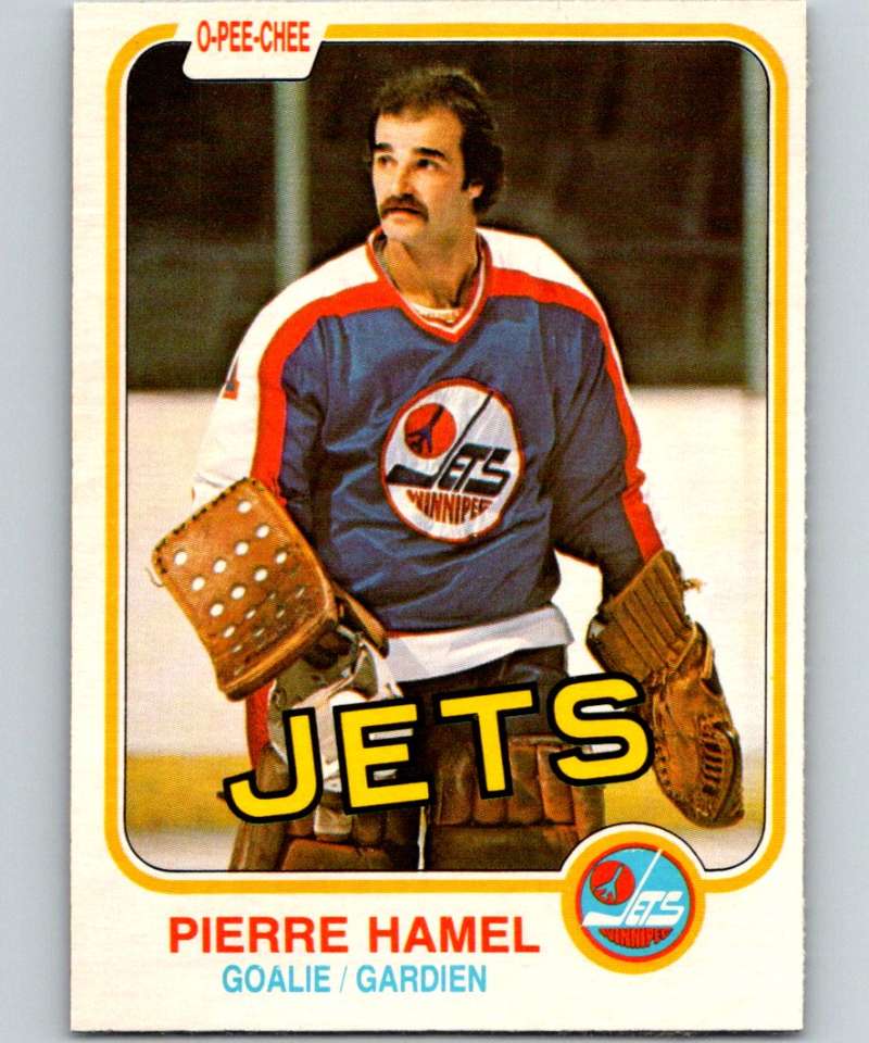 1981-82 O-Pee-Chee #365 Pierre Hamel Winn Jets 6658
