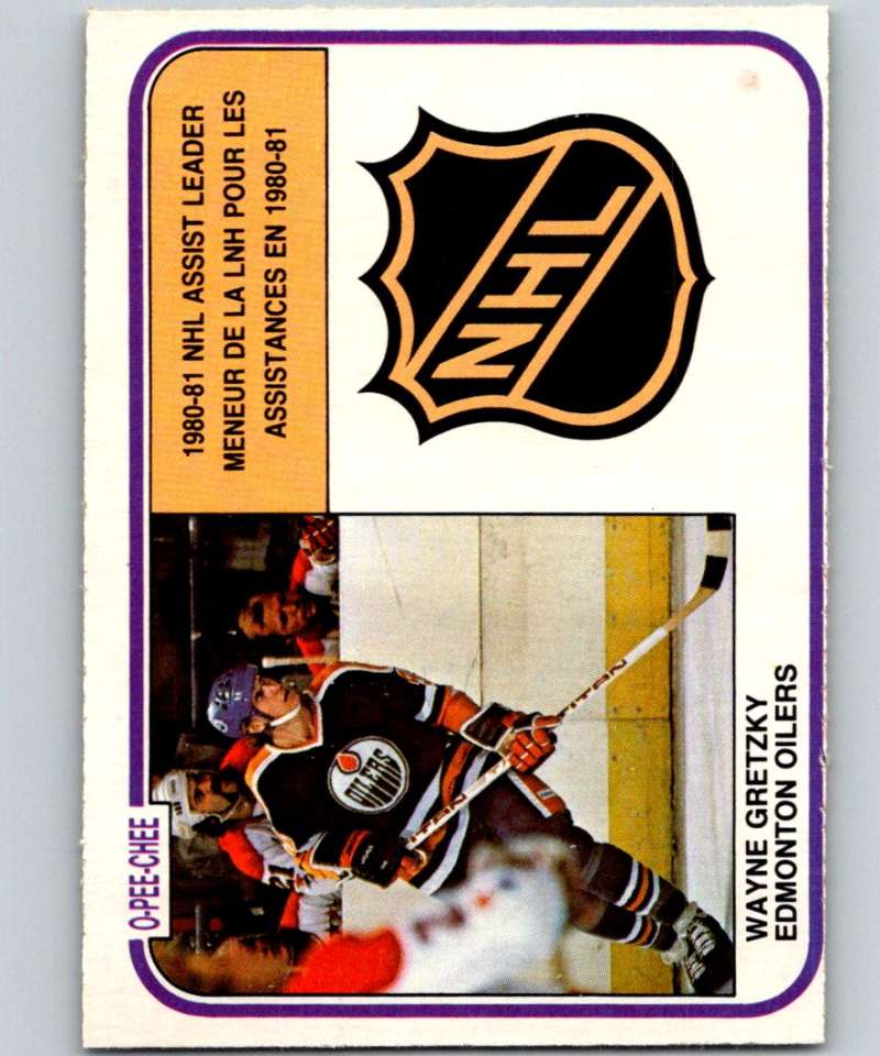 1981-82 O-Pee-Chee #383 Wayne Gretzky Oilers LL 6676