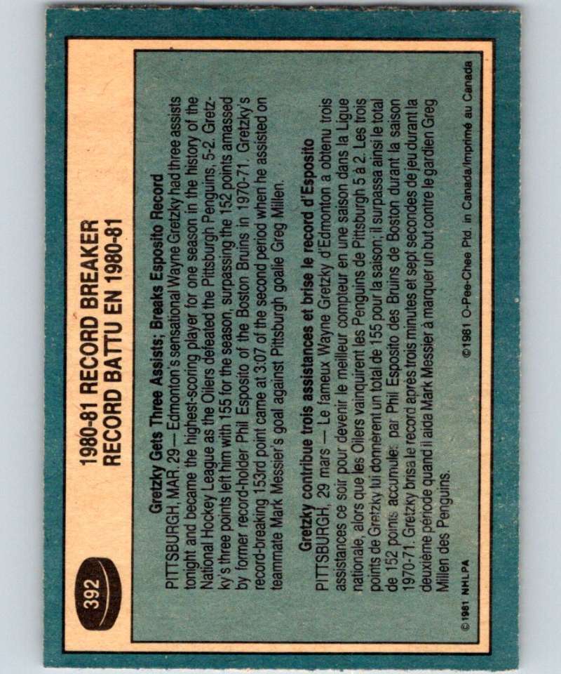 1981-82 O-Pee-Chee #391 Dave Taylor/Marcel Dionne/Charlie Simmer  6683