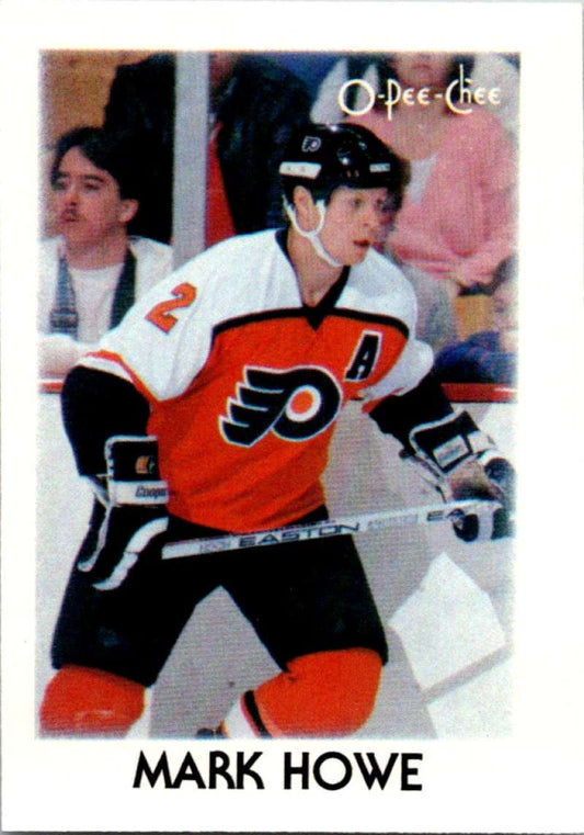 1987-88 O-Pee-Chee Minis #18 Mark Howe Flyers NHL 05407 Image 1