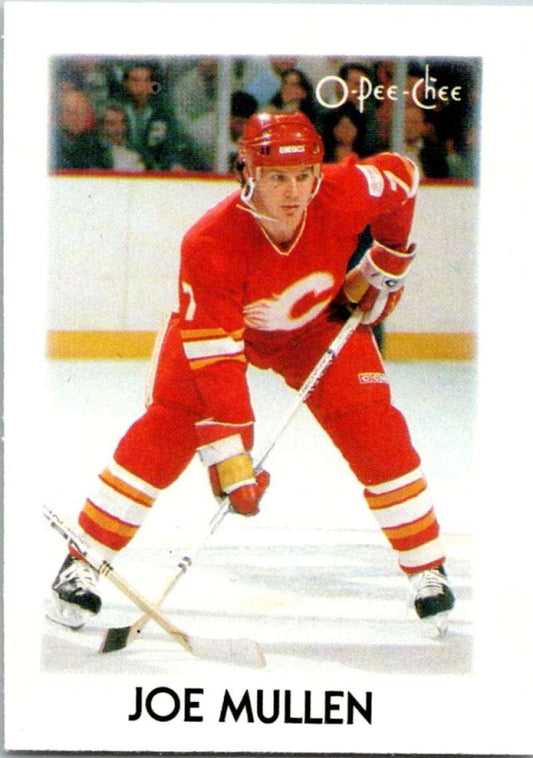 1987-88 O-Pee-Chee Minis #29 Joe Mullen Flames NHL 05418 Image 1