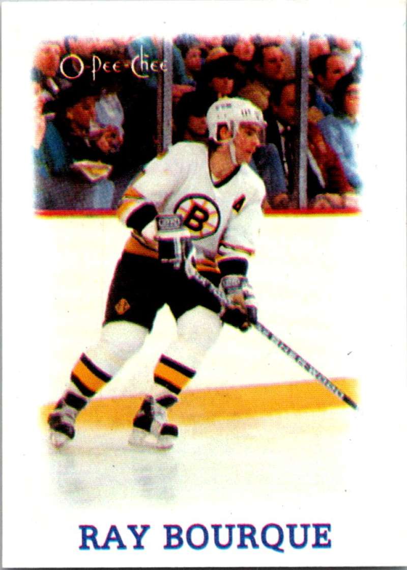1988-89 O-Pee-Chee Minis #3 Ray Bourque Bruins NHL 04730