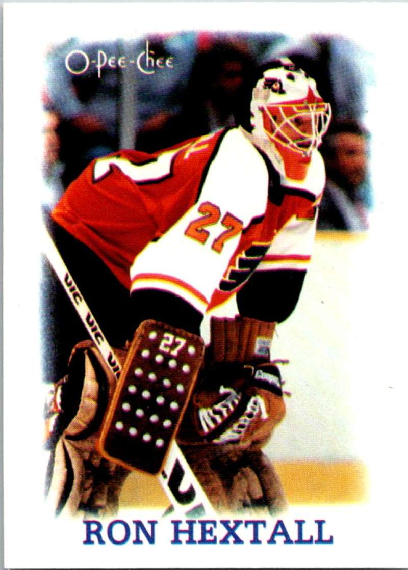 1988-89 O-Pee-Chee Minis #14 Ron Hextall Flyers NHL 04741