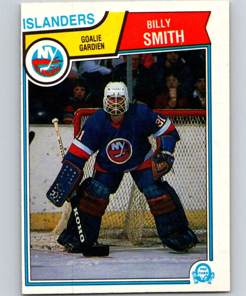 1983-84 O-Pee-Chee #17 Billy Smith NY Islanders NHL Hockey