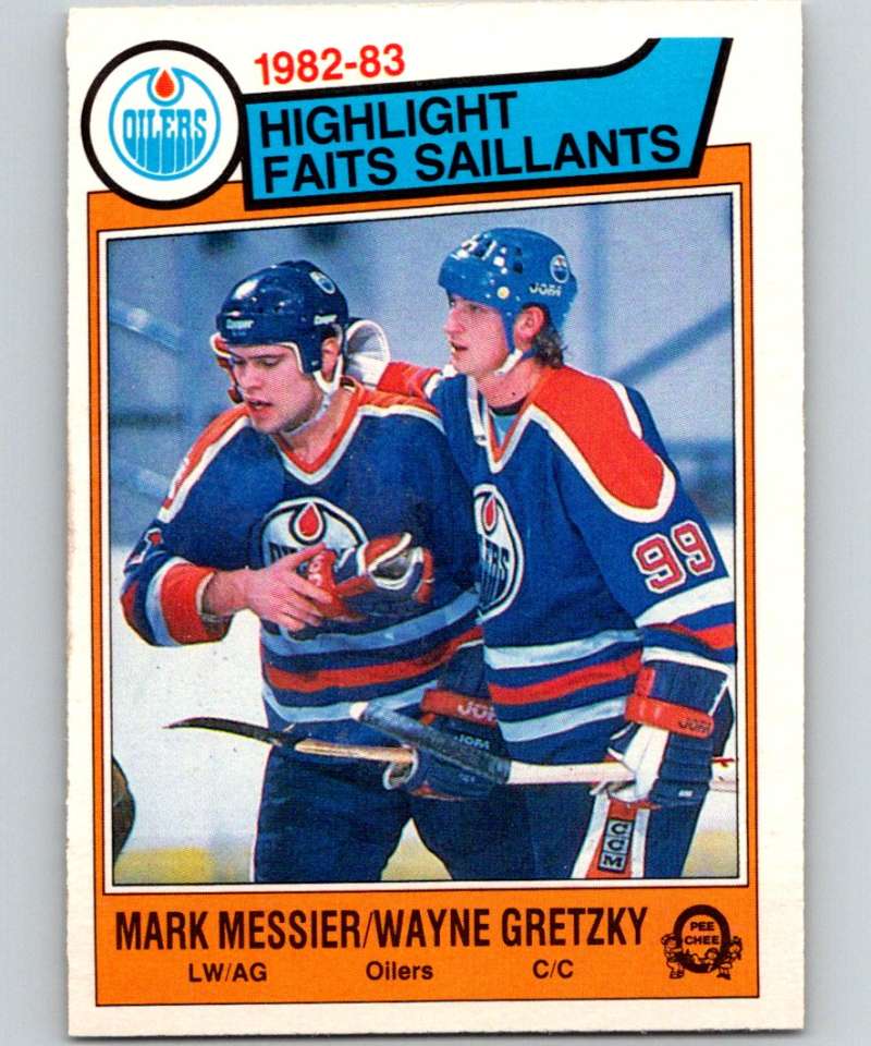 1983-84 O-Pee-Chee #23 Wayne Gretzky Oilers HL NHL Hockey