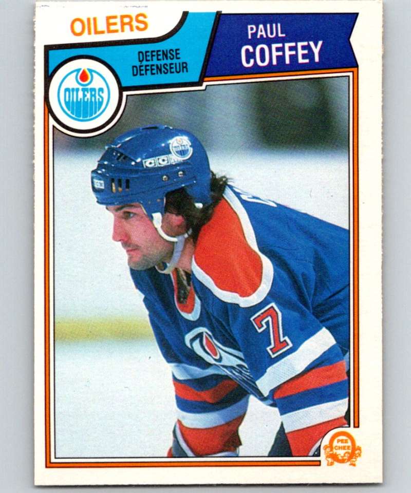 1983-84 O-Pee-Chee #25 Paul Coffey Oilers NHL Hockey