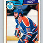 1983-84 O-Pee-Chee #30 Charlie Huddy RC Rookie Oilers NHL Hockey