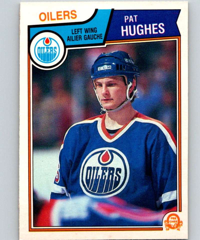 1983-84 O-Pee-Chee #31 Pat Hughes Oilers NHL Hockey