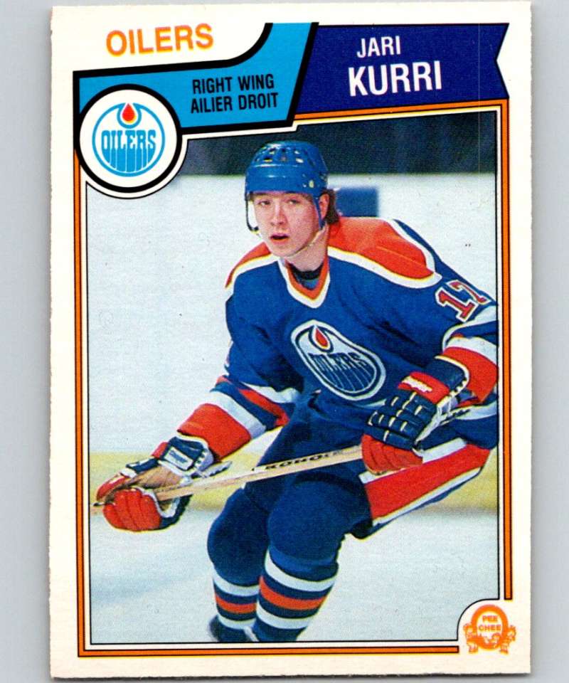 1983-84 O-Pee-Chee #34 Jari Kurri Oilers NHL Hockey