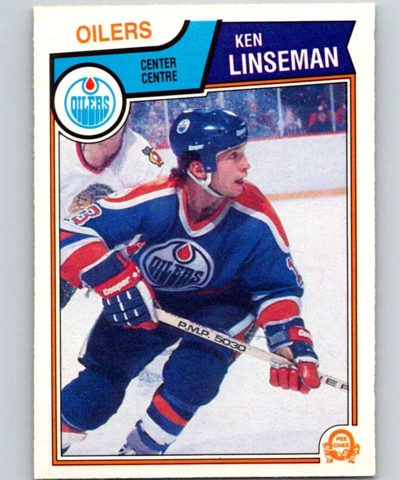 1983-84 O-Pee-Chee #36 Ken Linseman Oilers NHL Hockey