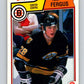 1983-84 O-Pee-Chee #49 Tom Fergus Bruins NHL Hockey