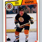 1983-84 O-Pee-Chee #50 Steve Kasper Bruins NHL Hockey