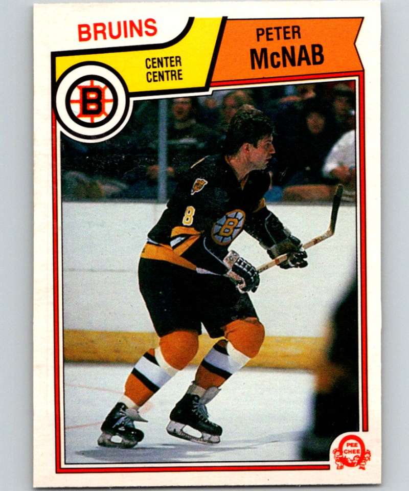1983-84 O-Pee-Chee #53 Peter McNab Bruins NHL Hockey