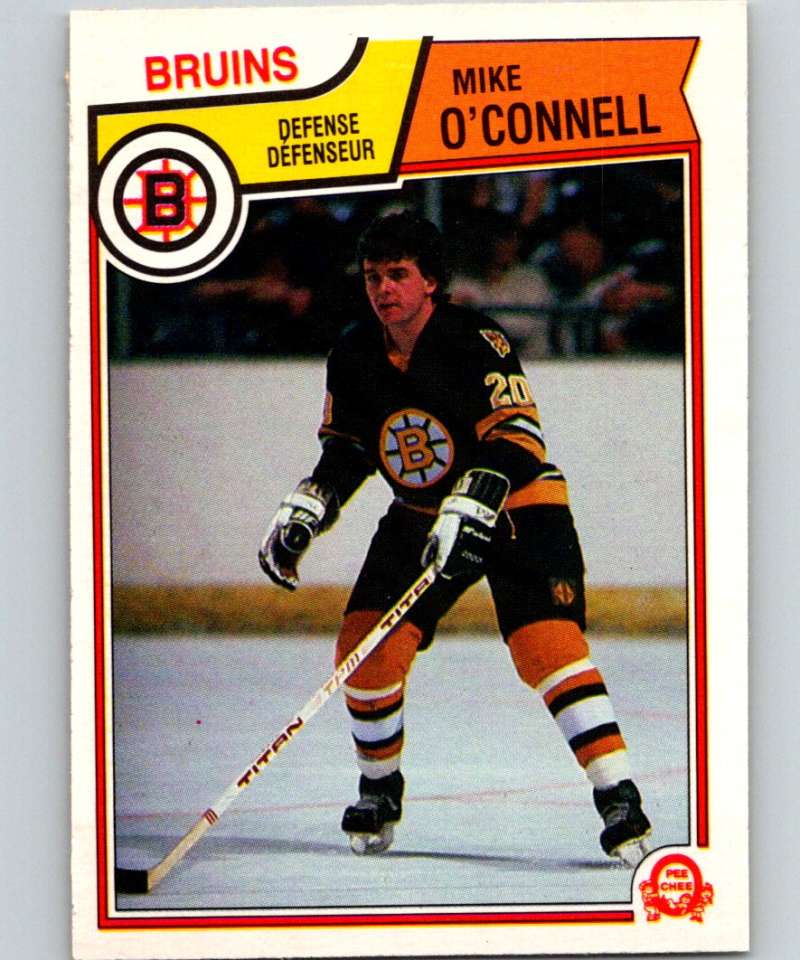 1983-84 O-Pee-Chee #56 Mike O'Connell Bruins NHL Hockey