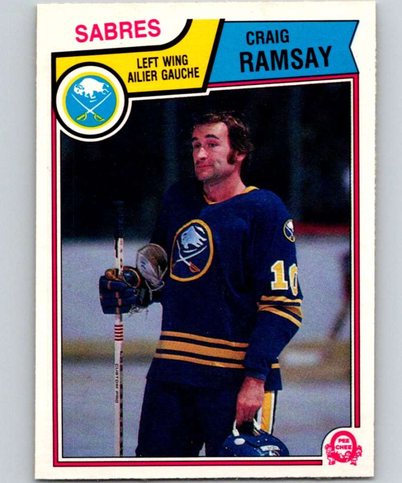 1983-84 O-Pee-Chee #69 Craig Ramsay Sabres NHL Hockey