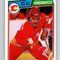 1983-84 O-Pee-Chee #82 Dave Hindmarch RC Rookie Flames NHL Hockey