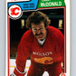 1983-84 O-Pee-Chee #87 Lanny McDonald Flames NHL Hockey