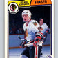 1983-84 O-Pee-Chee #102 Curt Fraser Blackhawks NHL Hockey